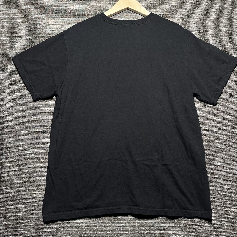 Brixton Shirt Men's XL BLack Short Sleeve Standard Fit Blank Solid Casual - Picture 11 of 12